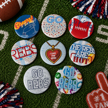 Load image into Gallery viewer, Rebs Game Day Buttons
