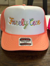 Load image into Gallery viewer, Multicolor Logo Embroidered Trucker Hats
