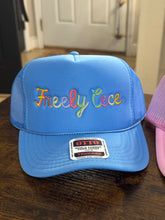 Load image into Gallery viewer, Multicolor Logo Embroidered Trucker Hats
