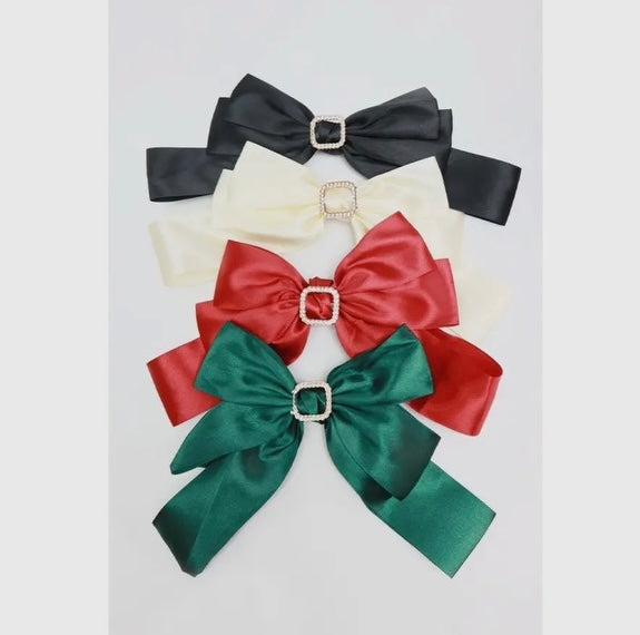 Buckle Bow Hair Clip