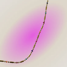Load image into Gallery viewer, Multicolor Ball Chain Necklace
