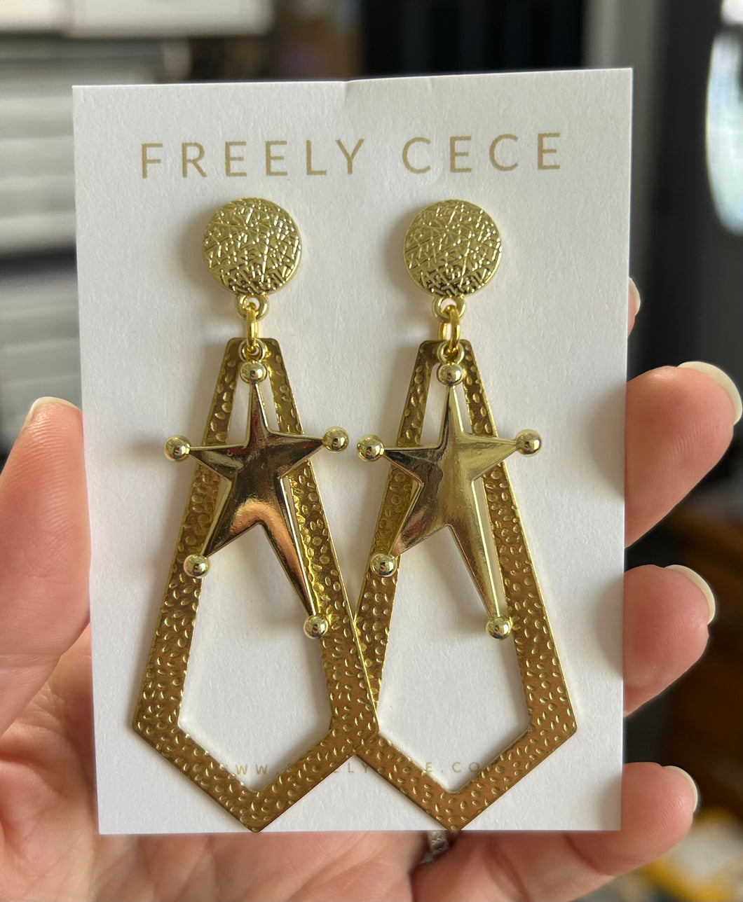 Star Abstract Earrings