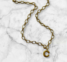 Load image into Gallery viewer, Stainless Steel Initial Necklace
