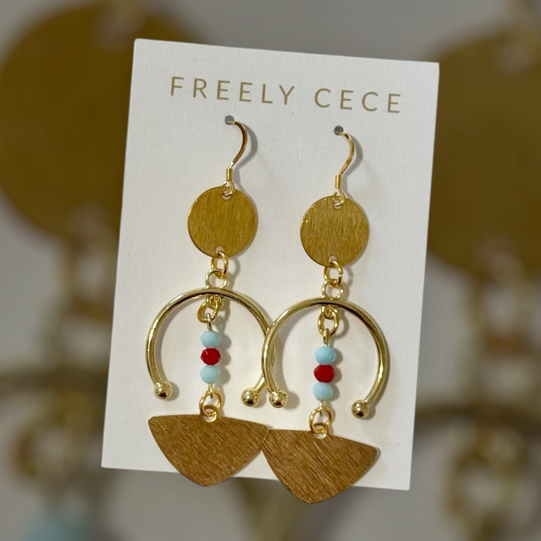 Shapes Beaded Dangle