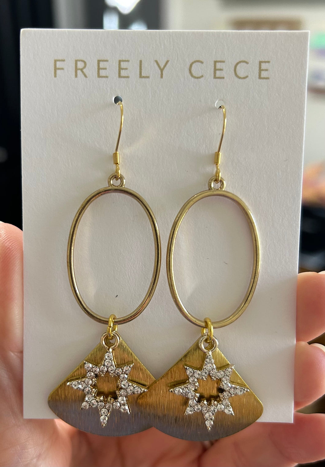 Starburst Dangle Earrings