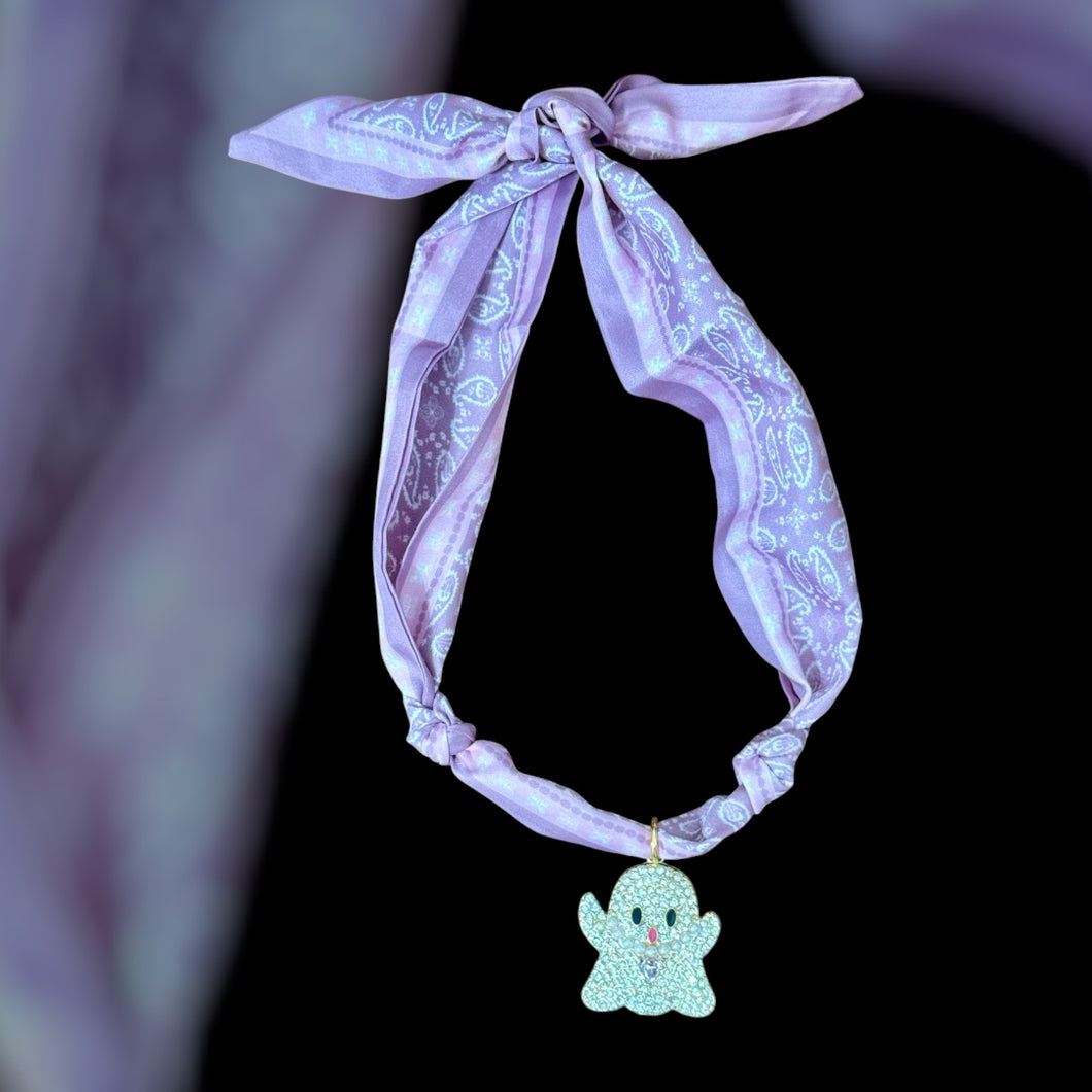 Ghost Scarf Necklace
