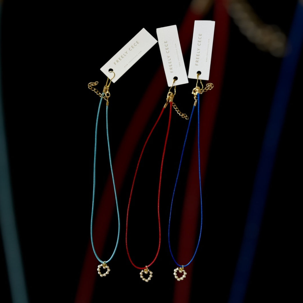 Heart Cord Necklace