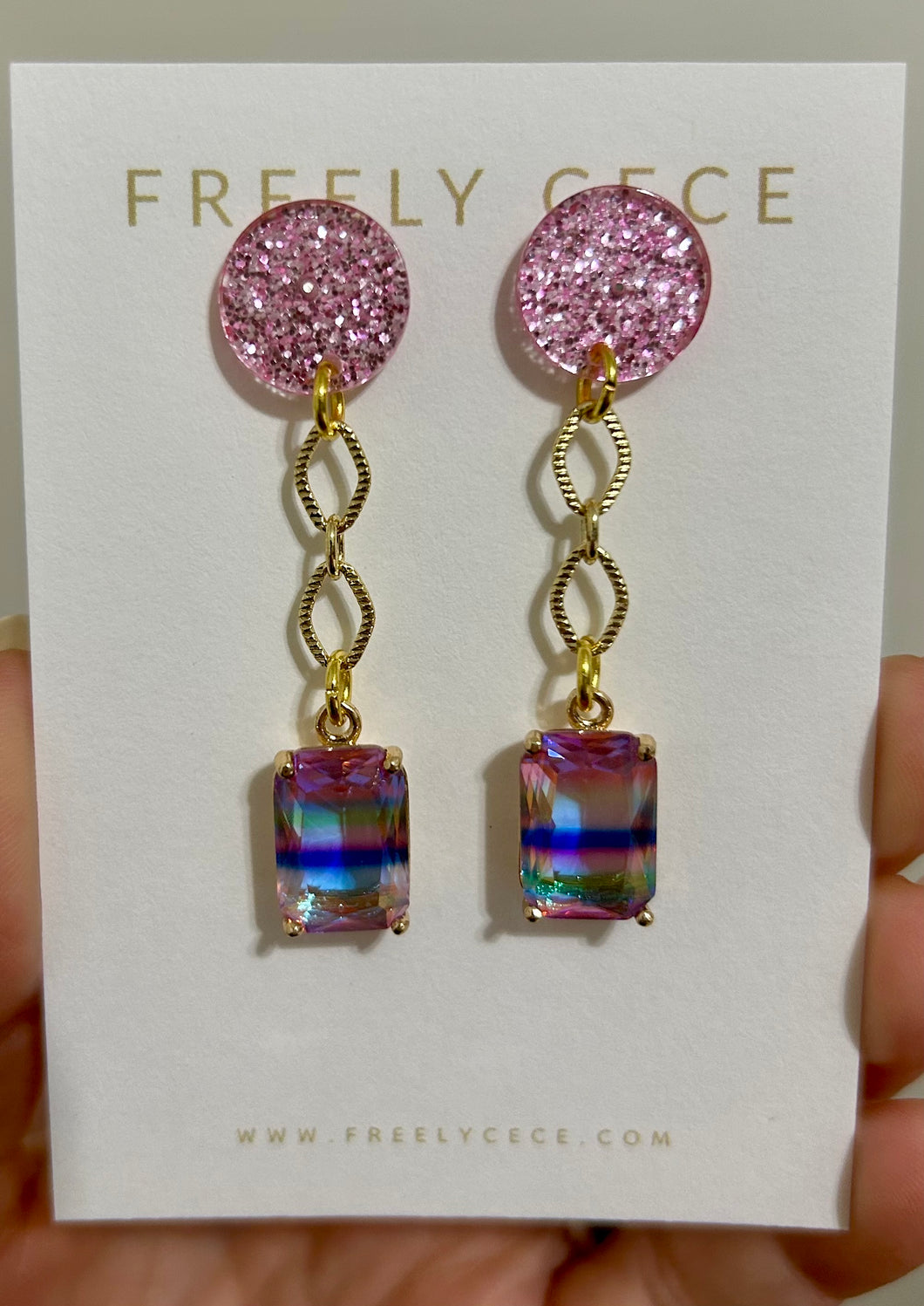 Gradient Bead Dangle