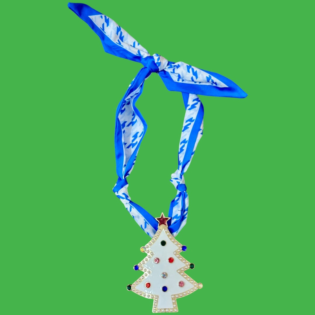 Christmas Statement Scarf Necklaces