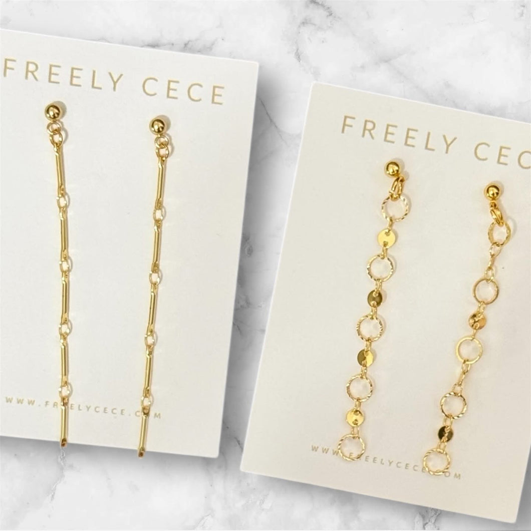 Chain Drop Earrings