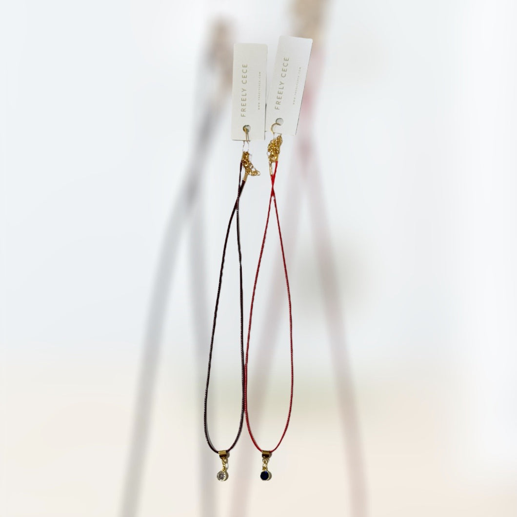 Stone Cord Necklace