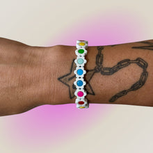 Load image into Gallery viewer, Flower Enamel Stretch Bracelet
