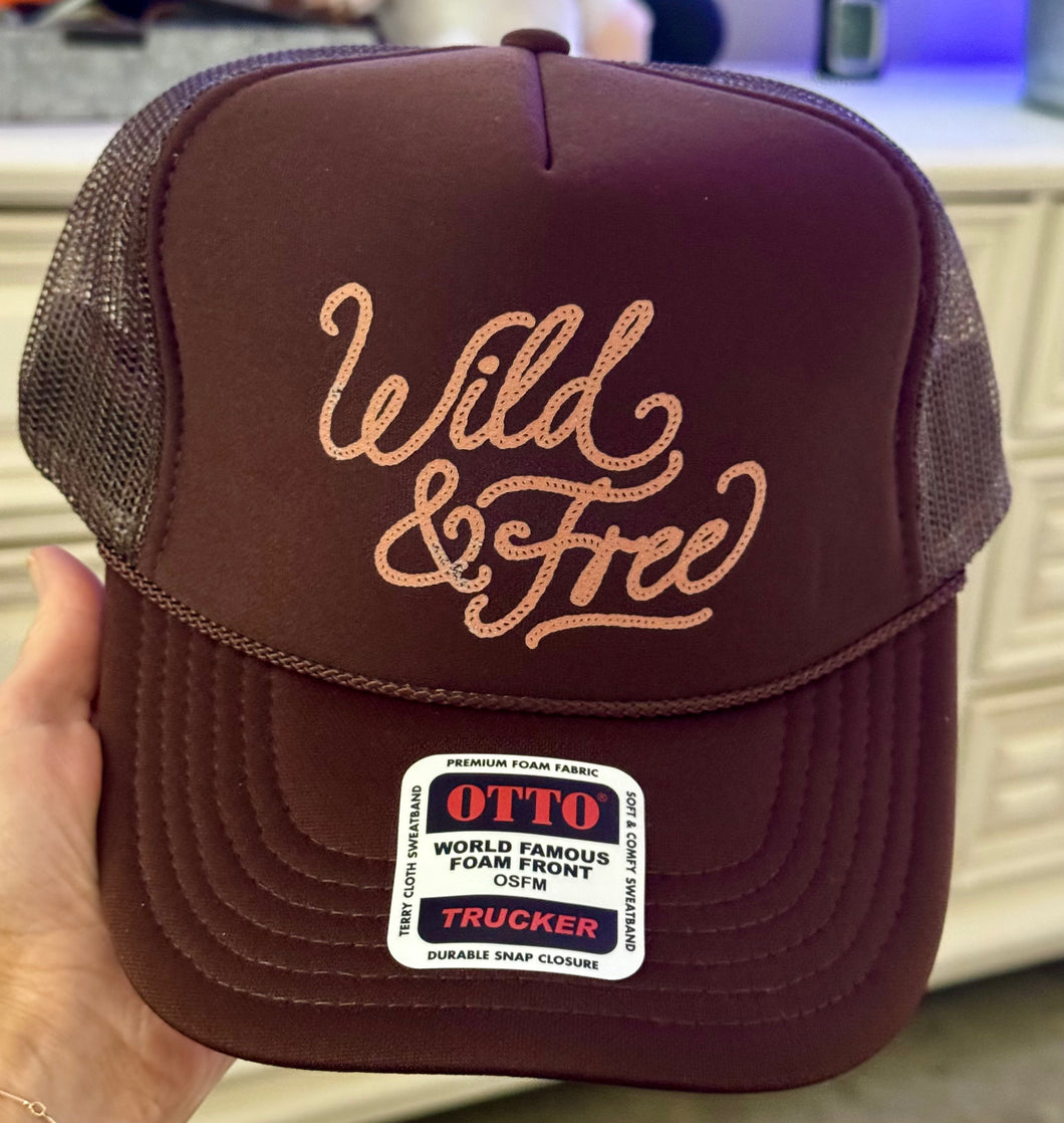 Wild & Free Trucker Hat