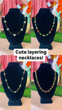 Load image into Gallery viewer, Layering Necklaces
