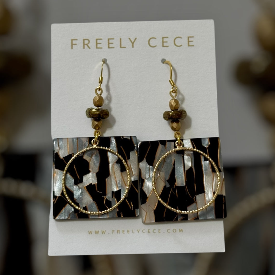 Fall Abstract Earrings