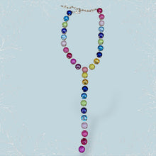 Load image into Gallery viewer, Multicolor Y Necklace
