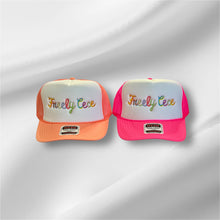 Load image into Gallery viewer, Multicolor Logo Embroidered Trucker Hats
