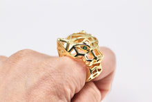 Load image into Gallery viewer, Leopard Statement Adjustable Ring
